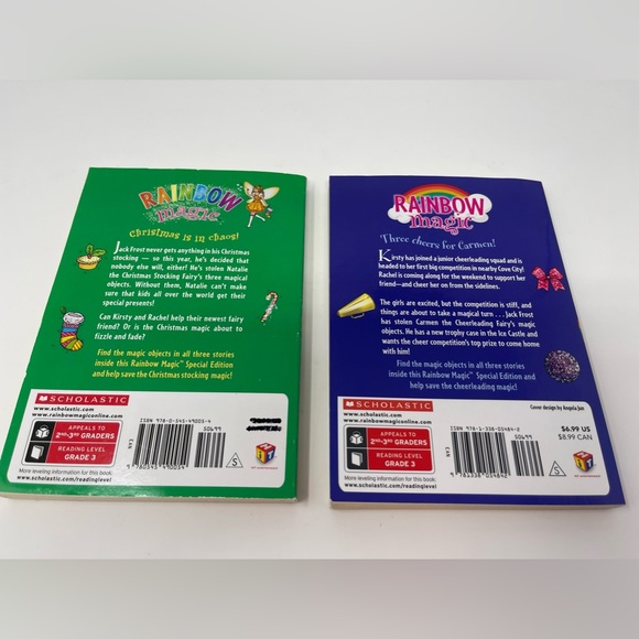 RAINBOW MAGIC FAIRIES: Two (2) Special Edition Paperback Books by Daisy Meadows - Picture 2 of 5